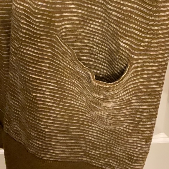 Madewell Summer Ryder Stripe Cardigan in Spiced Olive - Picture 3 of 7